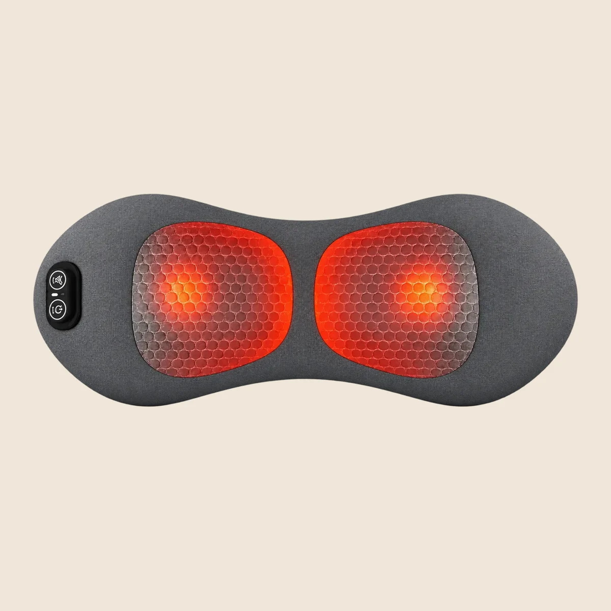 CuroSleep Massagekissen mit aktivierter Wärmefunktion